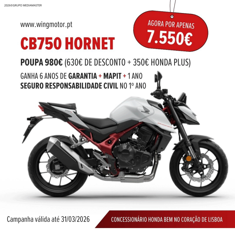 Campanha - CB750 Hornet