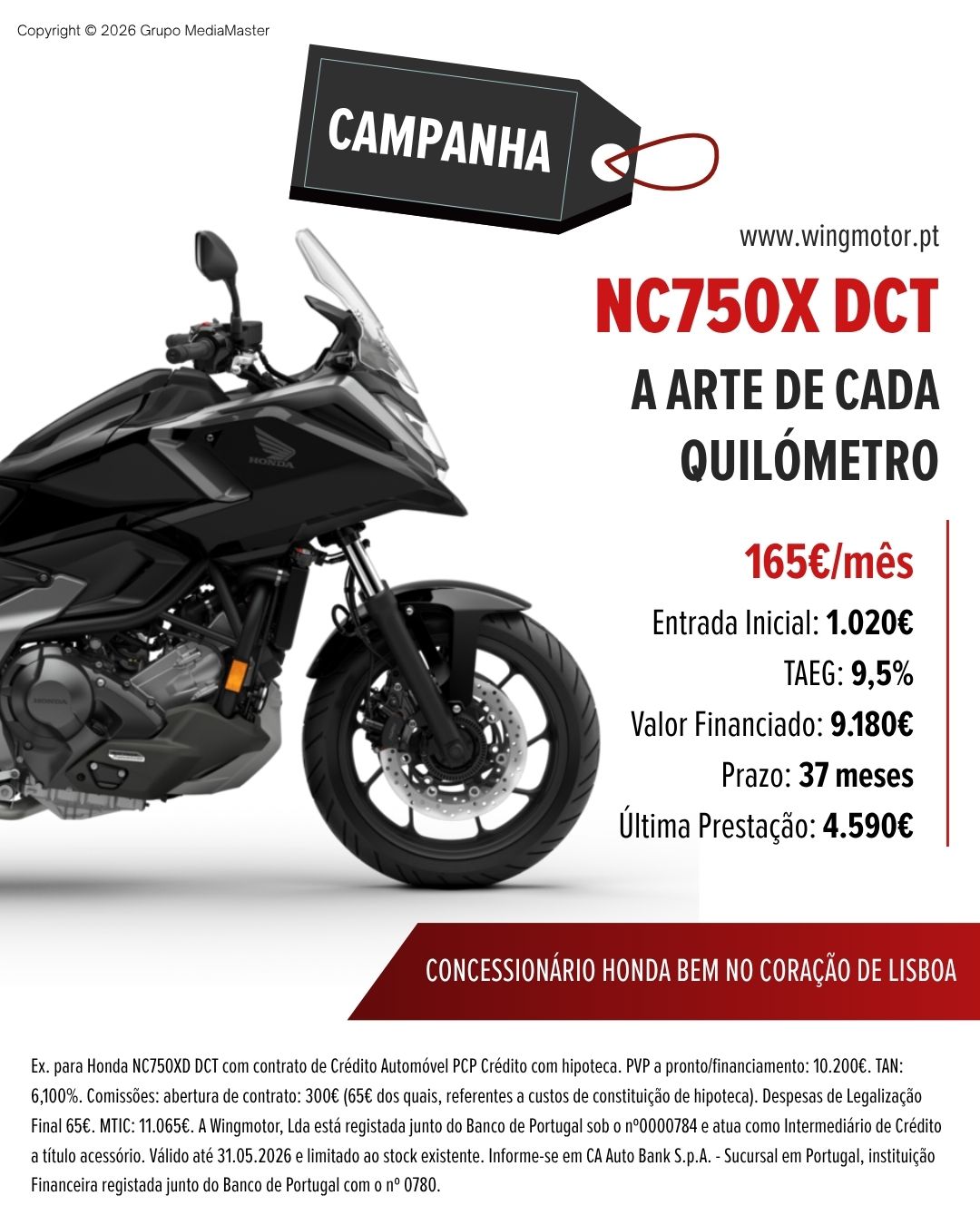Campanha - NC750X DCT